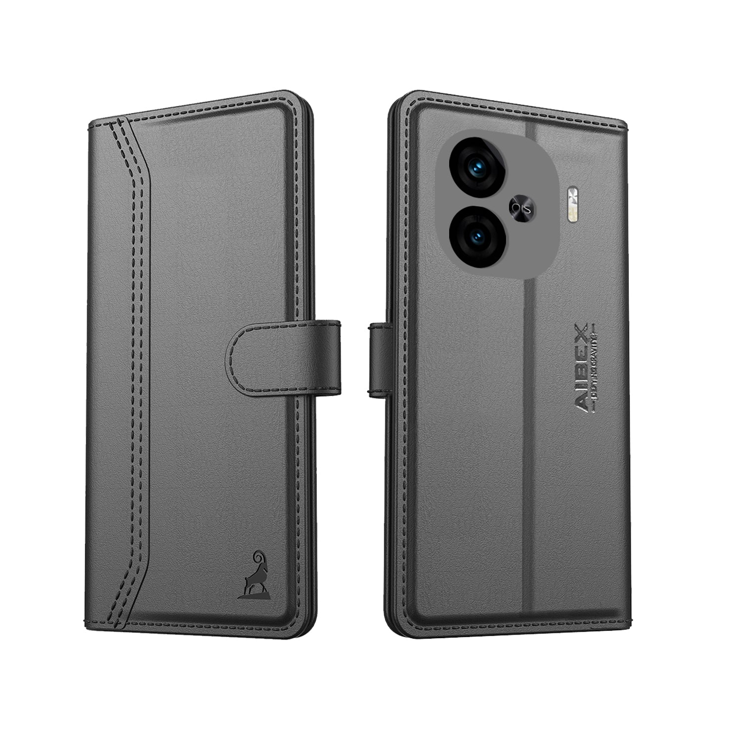 iQOO Neo 10R 5G Aibex PU Leather Flip Cover